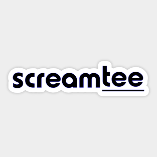 screamtee 3 Sticker